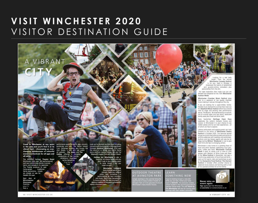 visit winchester destination guide festivals